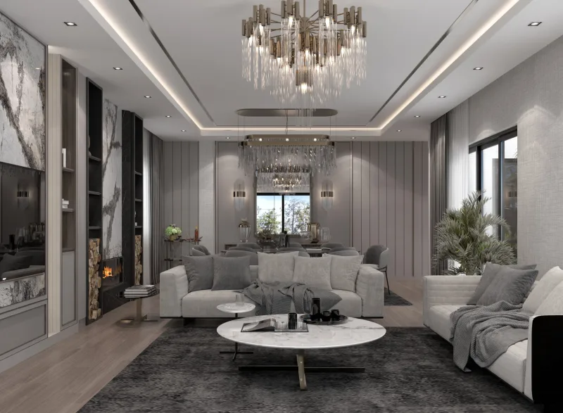 Lüks ev tasarımları, Ankara lüks ev, Ankara villa tasarım, Villa iç dekorasyon fiyatları, Lüks ev iç dekorasyonları