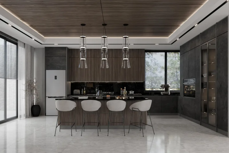 Ankara lüks ev, Villa iç tasarım fiyatları, Natamam villa, Lüks villa iç dekorasyonları