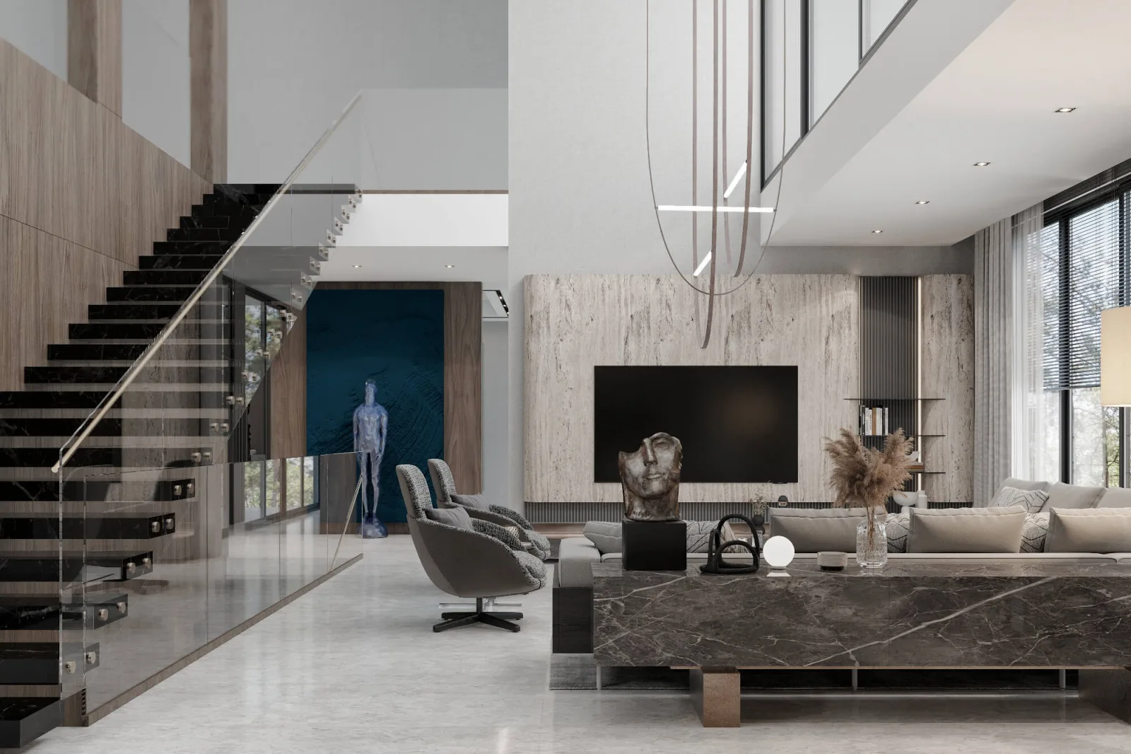 Ankara lüks ev, Villa iç tasarım fiyatları, Natamam villa, Natamam villa, Lüks villa iç dekorasyonları