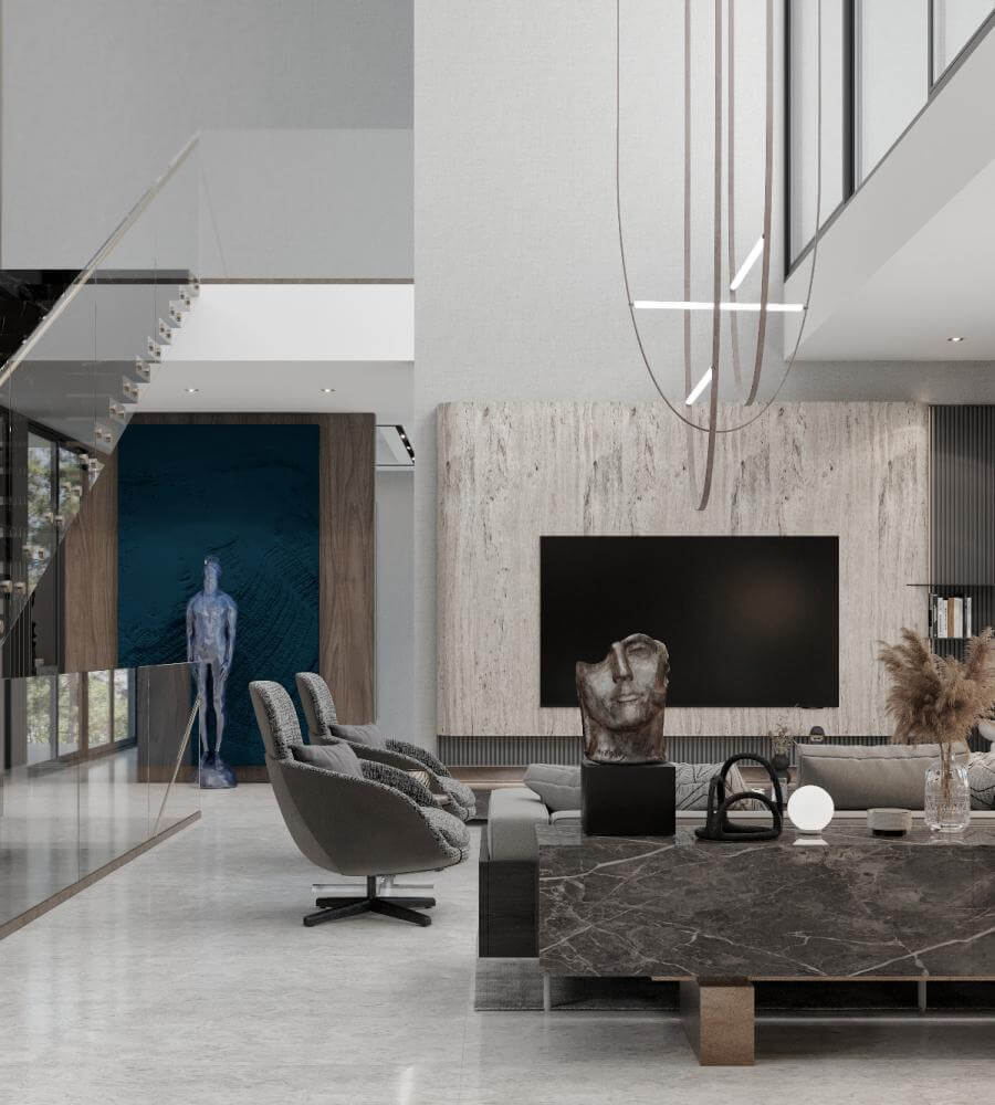 Lüks villa iç dekorasyonları Detayı - Lüks villa iç dekorasyonları | lüks konut tasarımı