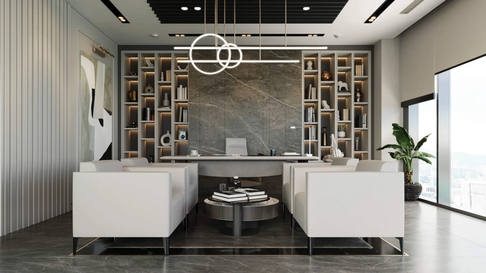 Office decoration in ankara, Small office designs, Office decoration in ankara