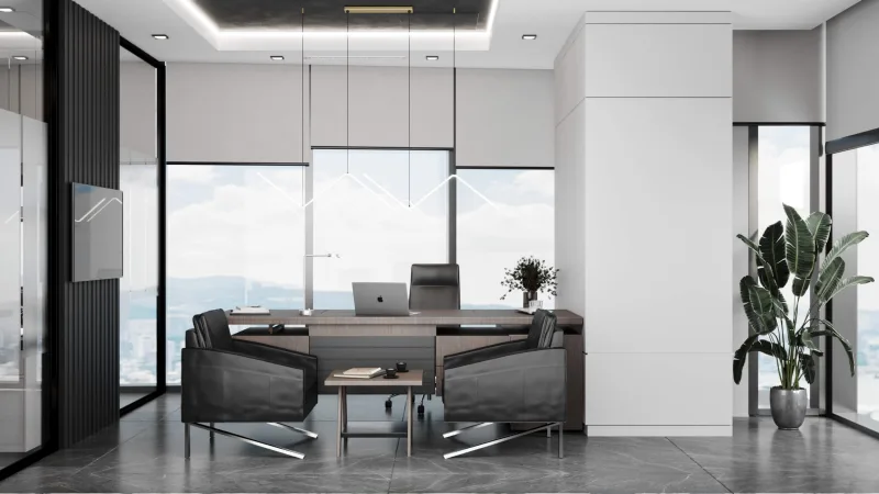 Office decoration in ankara, Small office designs, Luxury office designs ankara