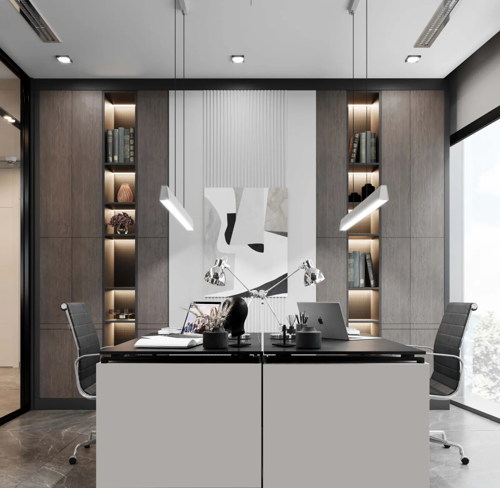 Office decoration in ankara, Small office designs, Office decoration in ankara