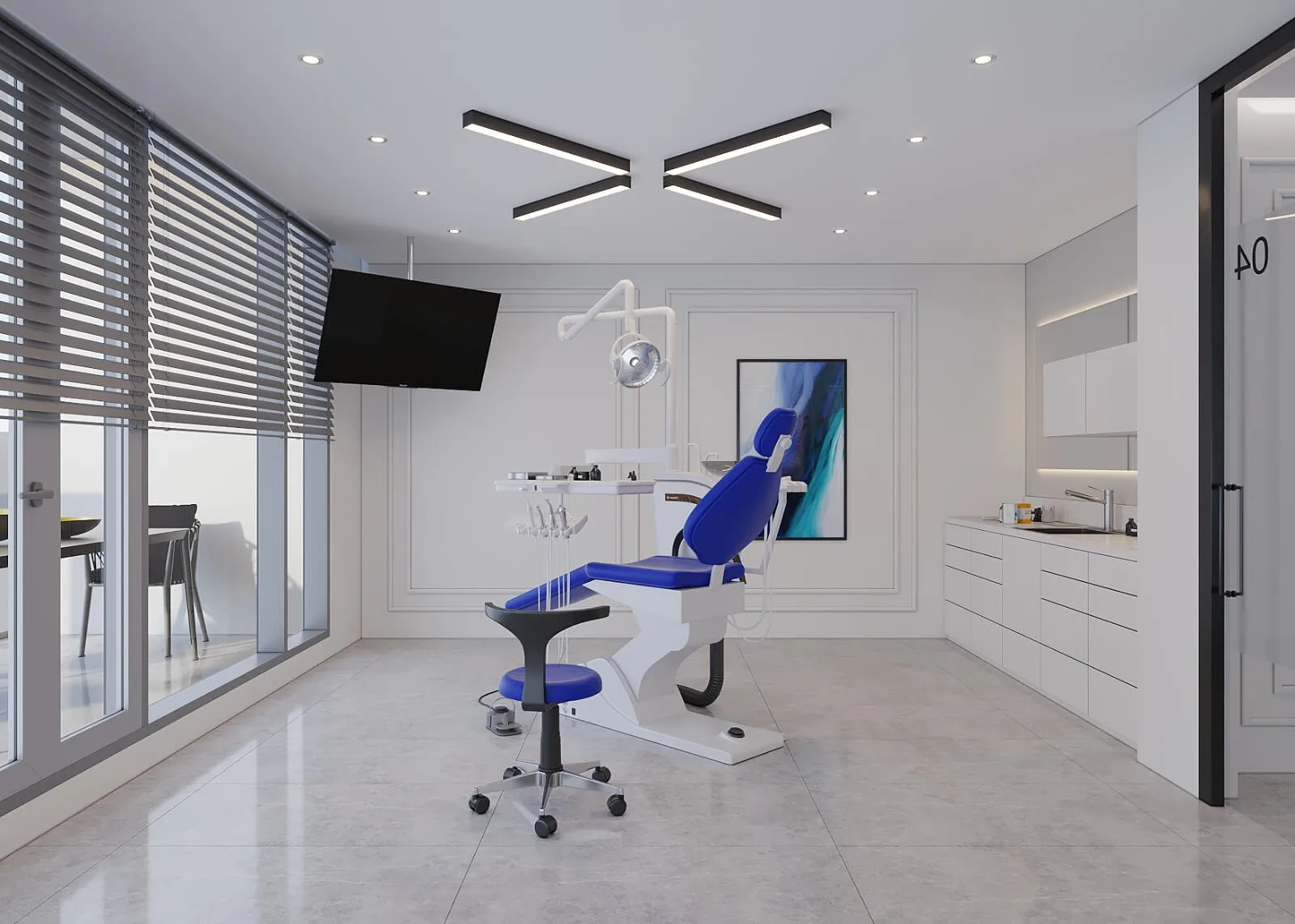 Oral and dental health polyclinic, Oral and dental health polyclinic, Doctor office, Dental clinic design