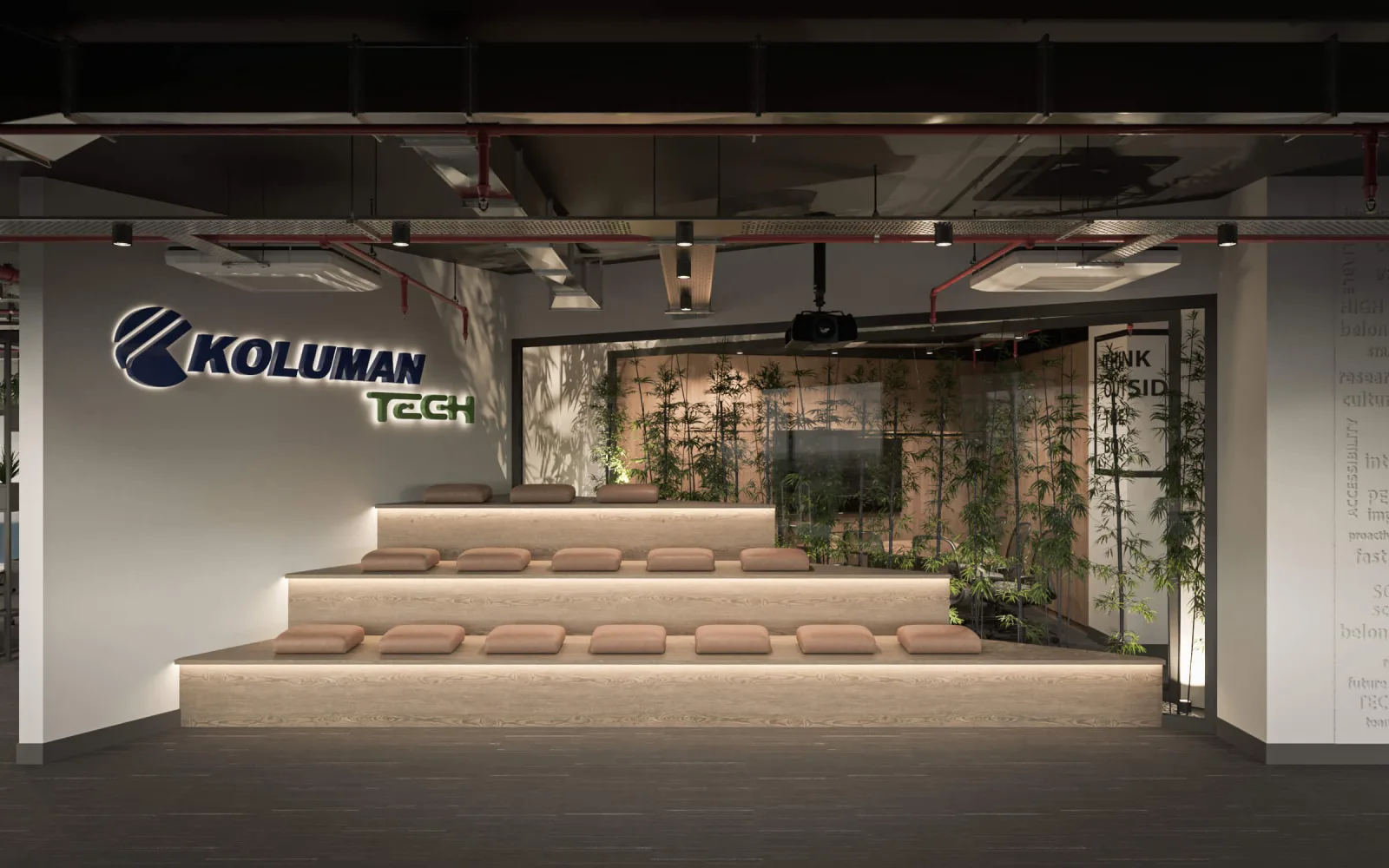 As the Umut Gürler Interior Architecture team, we have curated this dynamic event space with a unique sophistication,…