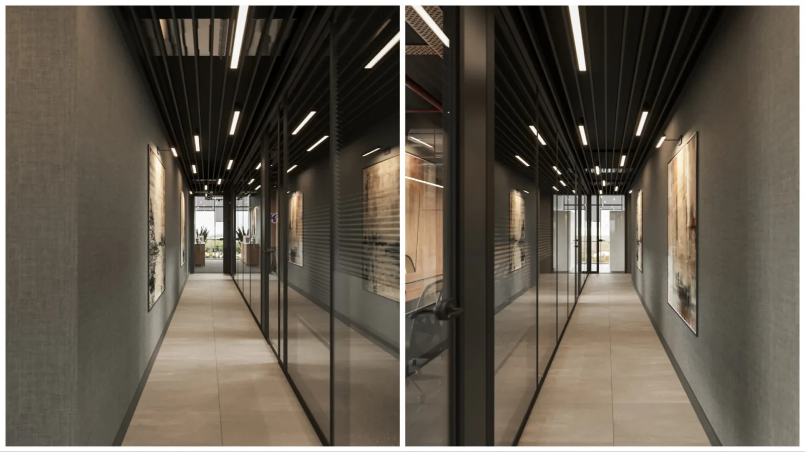 We designed dark and light color palettes with flawless optimization in narrow and long circulation areas; thus, giving the…