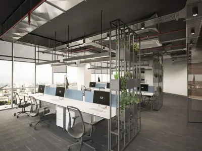 We approach the functional use of natural light in our spatial designs with utmost sensitivity; this approach not only elevates the overall atmosphere but also directly supports users' focus spans and moods, thereby maximizing productivity in our office interior design projects.