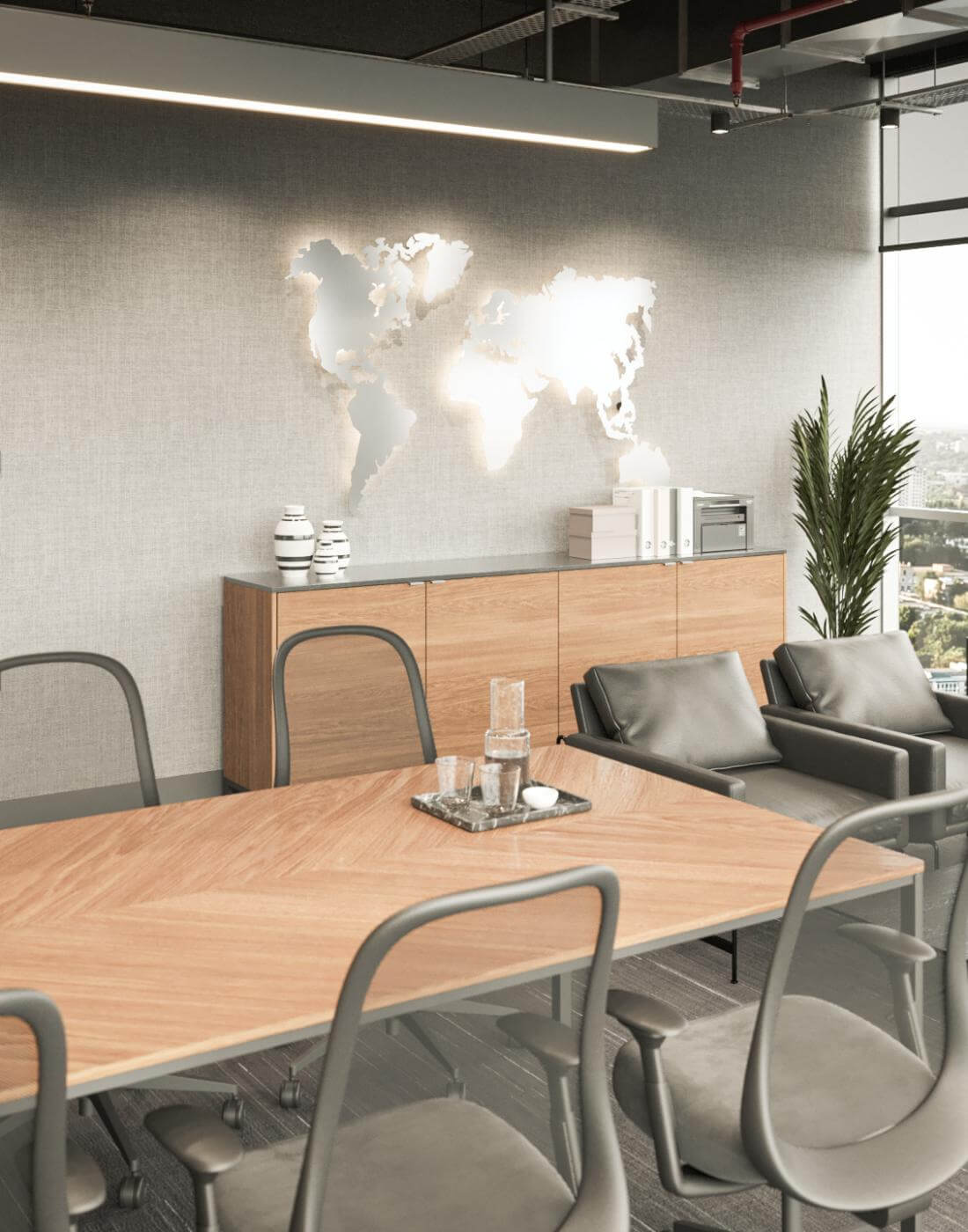 Açık ofis tasarımları Detayı - Açık ofis tasarımları | modern ofis dekorasyonu