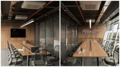 Koluman Tech – Ofis Giriş Tasarımları, Ankara Ofis Projeleri ve Toplantı Odası Tasarımları - Görsel 15