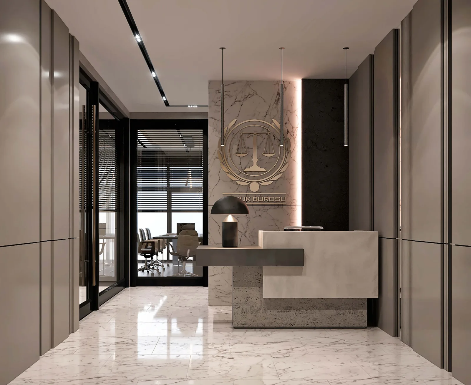 Workspace, Mahall ankara office design, Office design ankara, Lawyer office decoration ankara