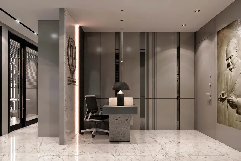 Workspace, Mahall ankara office design, Office design ankara, Lawyer office decoration ankara