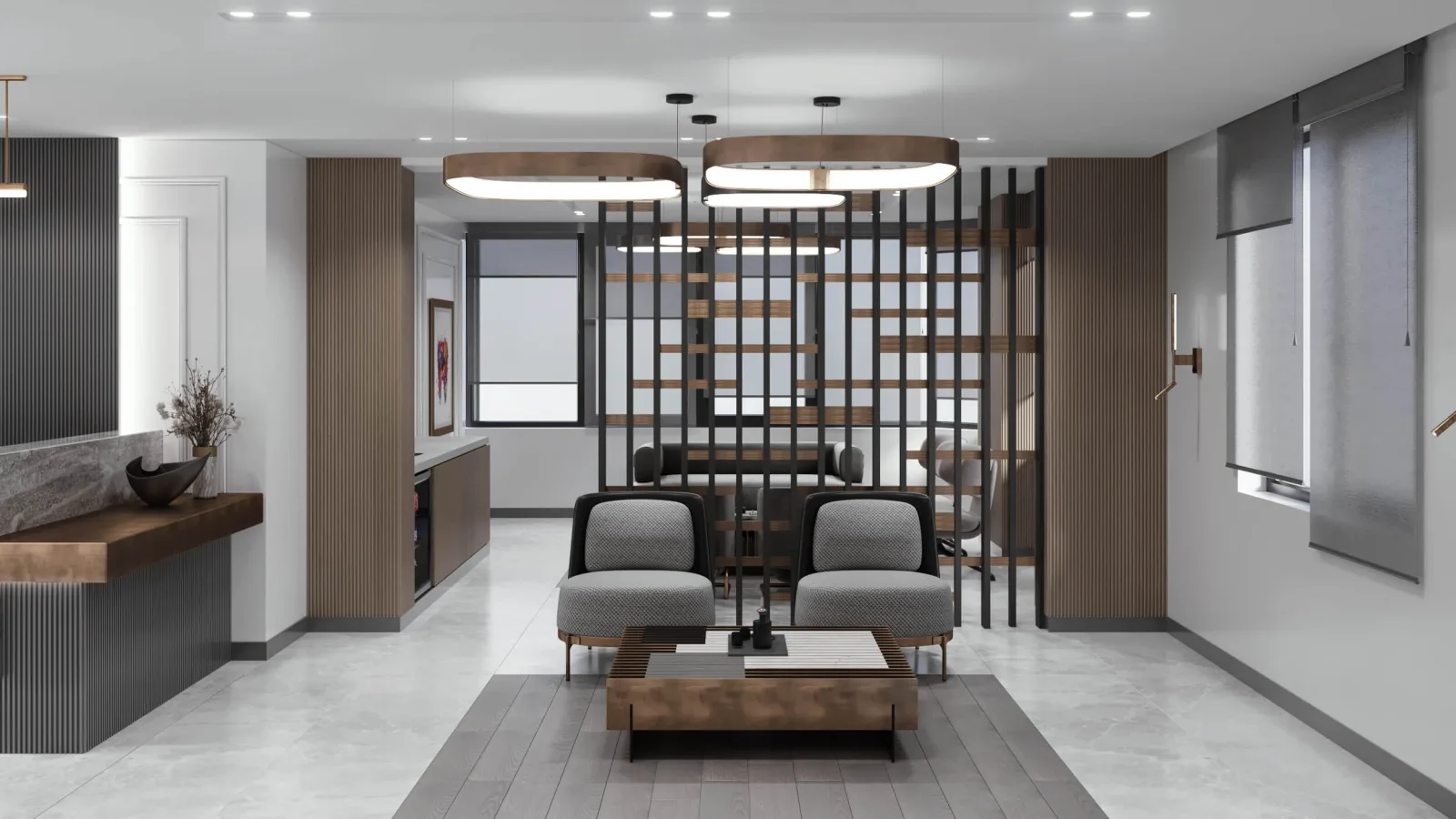 Oral and dental health polyclinic, Dental clinic design, Doctor office, Oral and dental health polyclinic