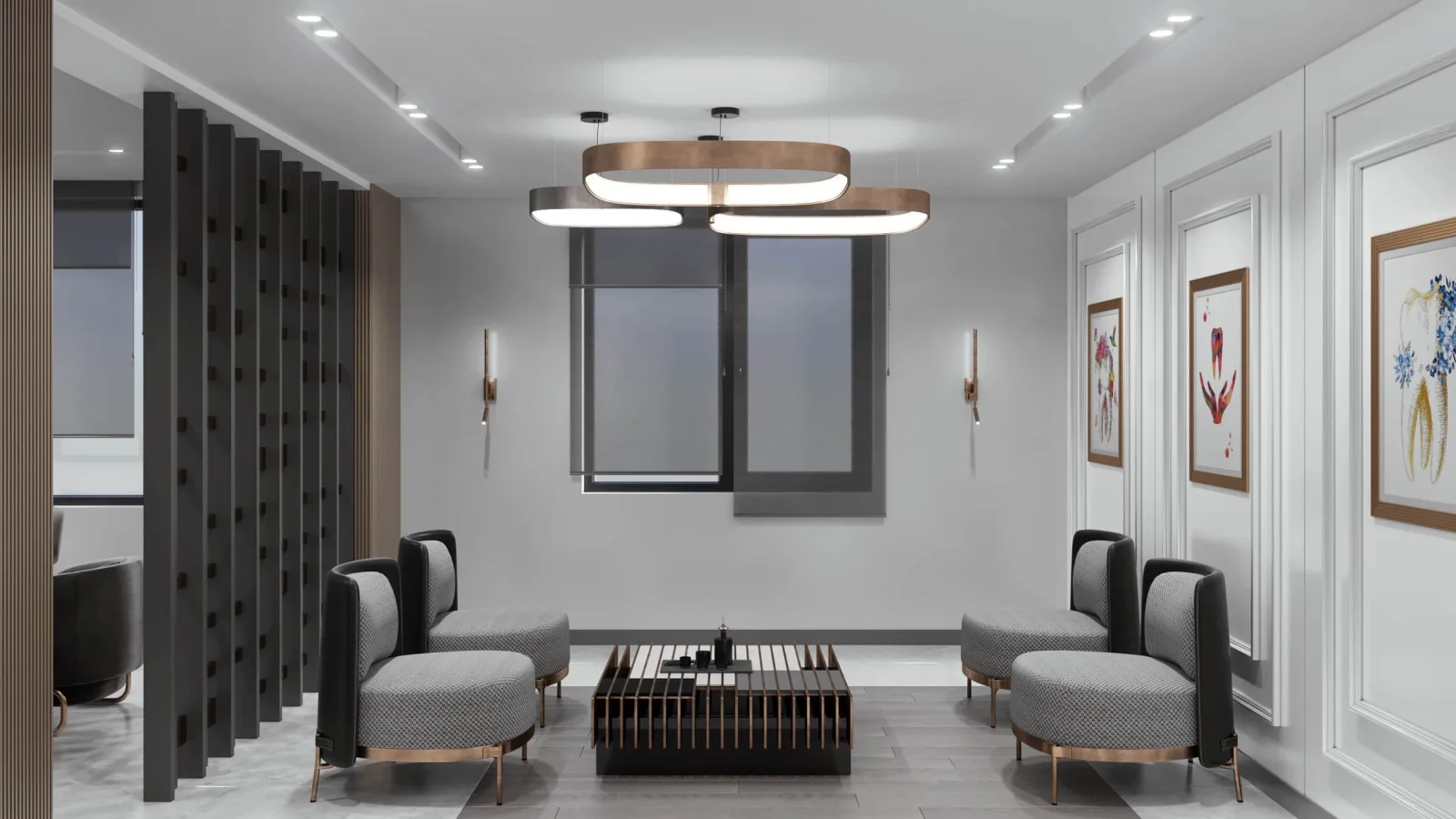Oral and dental health polyclinic, Dental clinic design, Doctor office, Oral and dental health polyclinic
