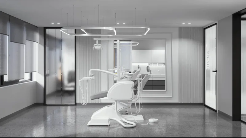 Oral and dental health polyclinic, Dental clinic design, Doctor office