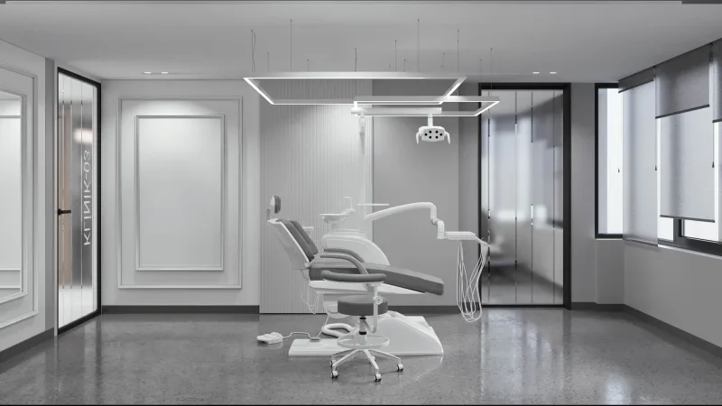 Oral and dental health polyclinic, Dental clinic design, Doctor office