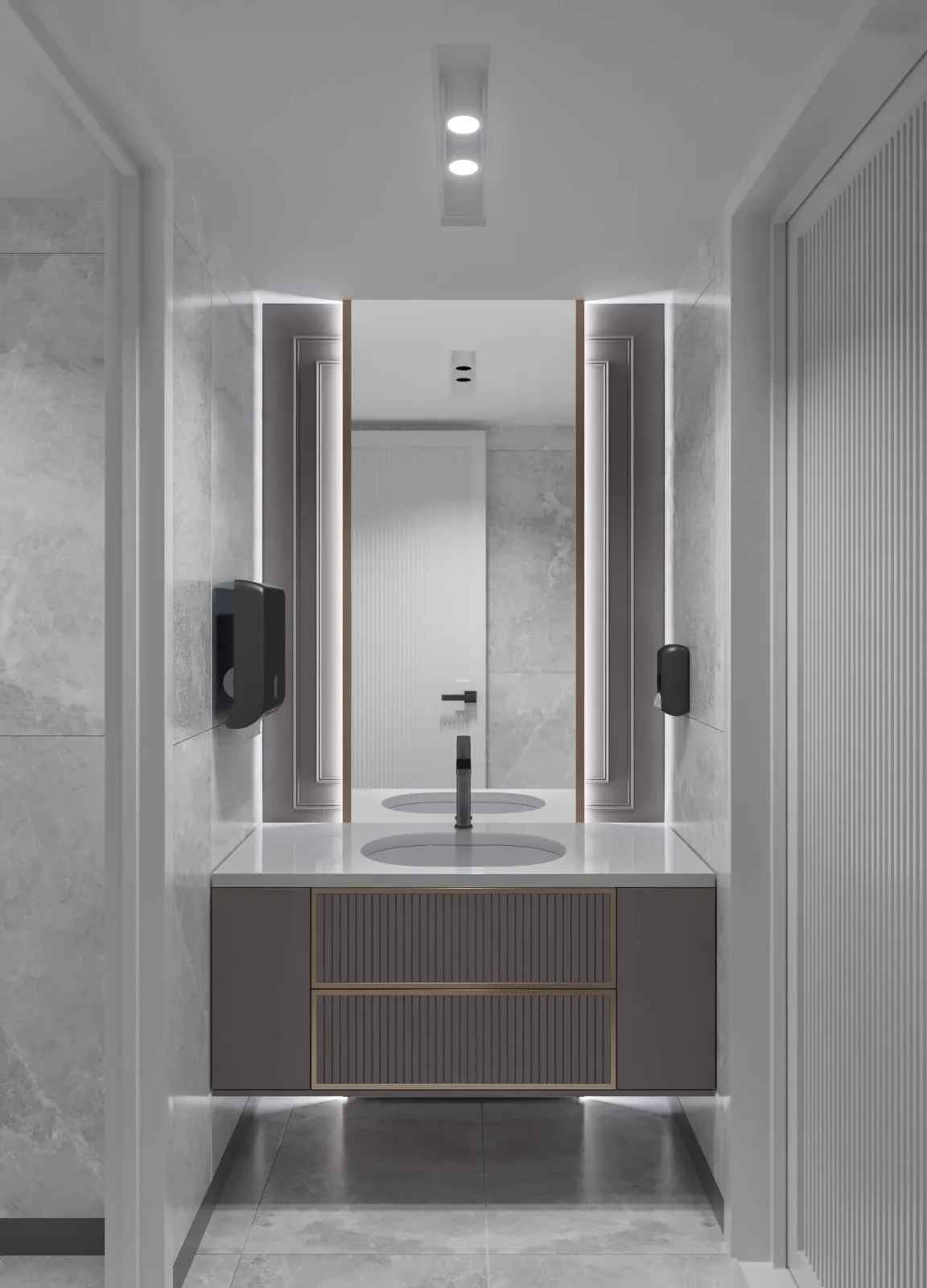 Oral and dental health polyclinic, Dental clinic design, Doctor office, Oral and dental health polyclinic