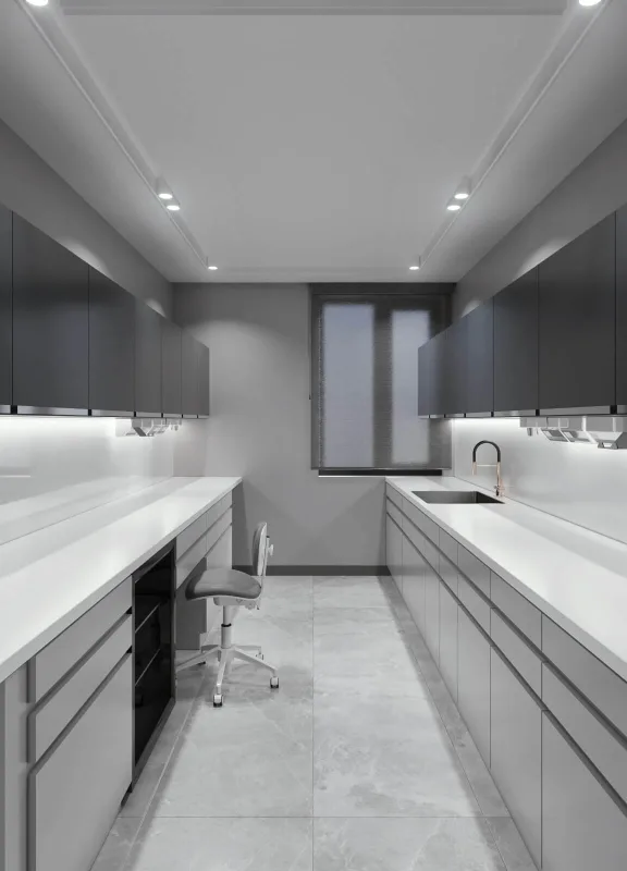 Oral and dental health polyclinic, Dental clinic design, Doctor office