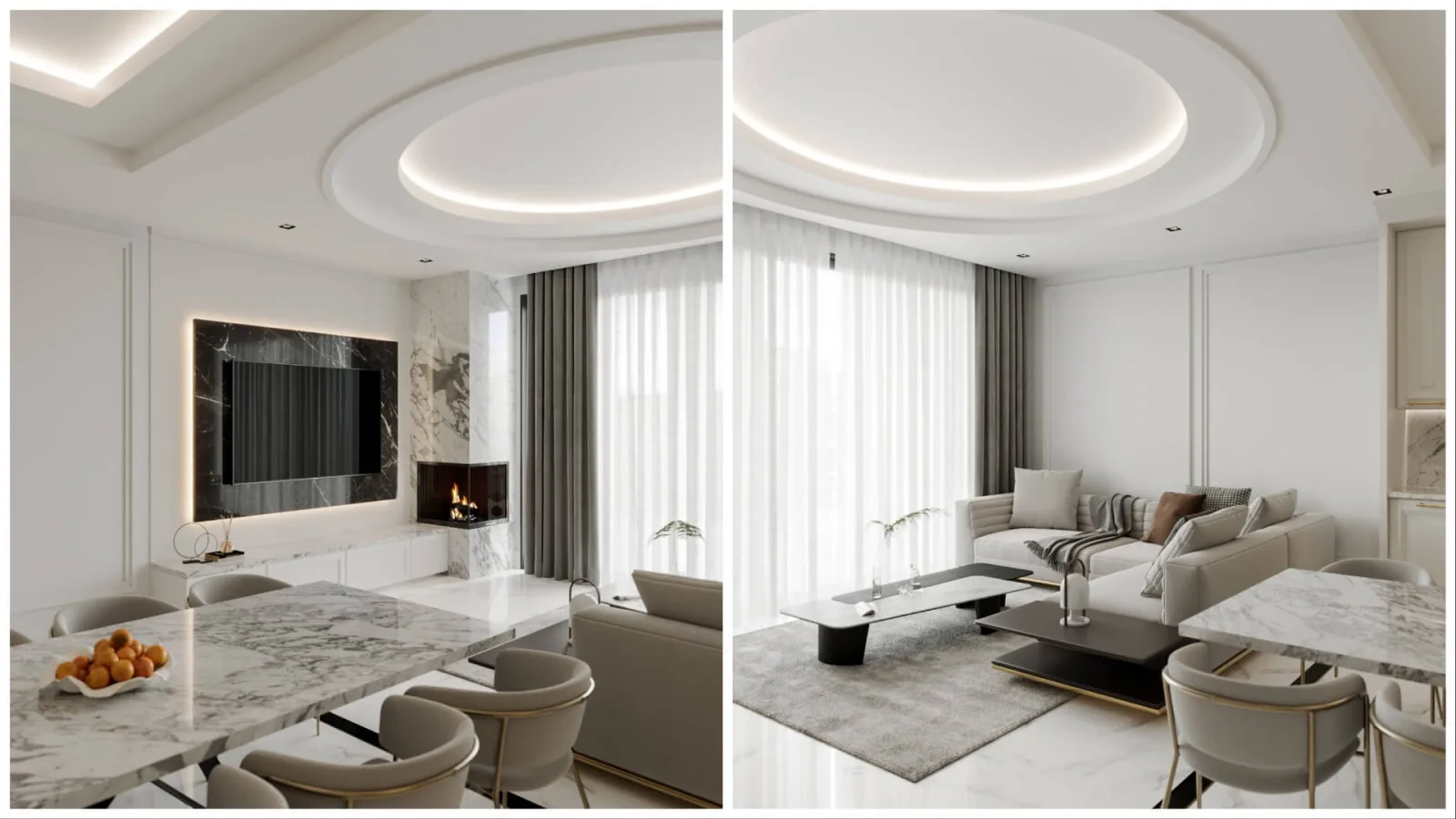 Ankara home renovation, House interior design prices, Luxury home interior, Ankara house projects, Ankara home interior…