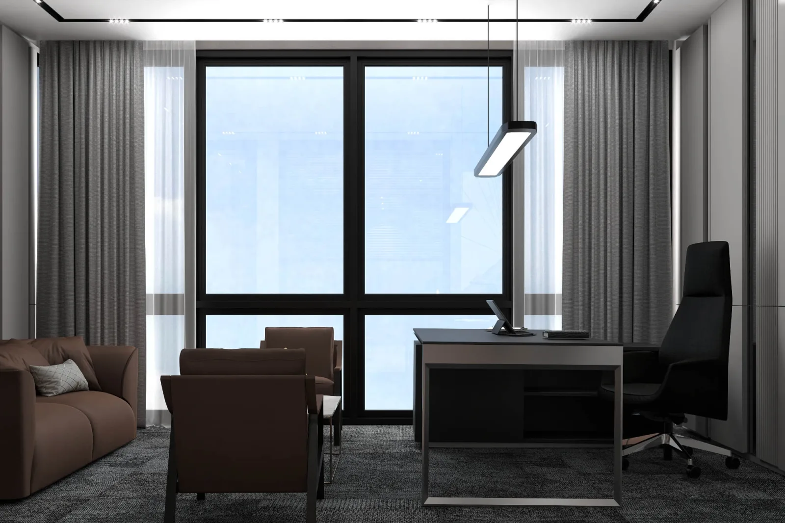 Wooden office designs, Meeting room, Law office design