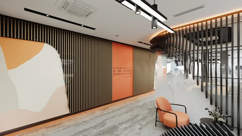 During the interior design process of our office, we aimed to create a contemporary and sophisticated atmosphere. In this…