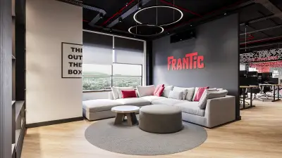Teknokent Ofis - Frantic Games - Ofis dekorları | Özel Ofis Tasarımları