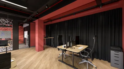 Teknokent Ofis - Frantic Games – Ofis Giriş Tasarımları ve Ankara'da İç Mimarlık (Odtü Teknokent, Ankara) - Görsel 5