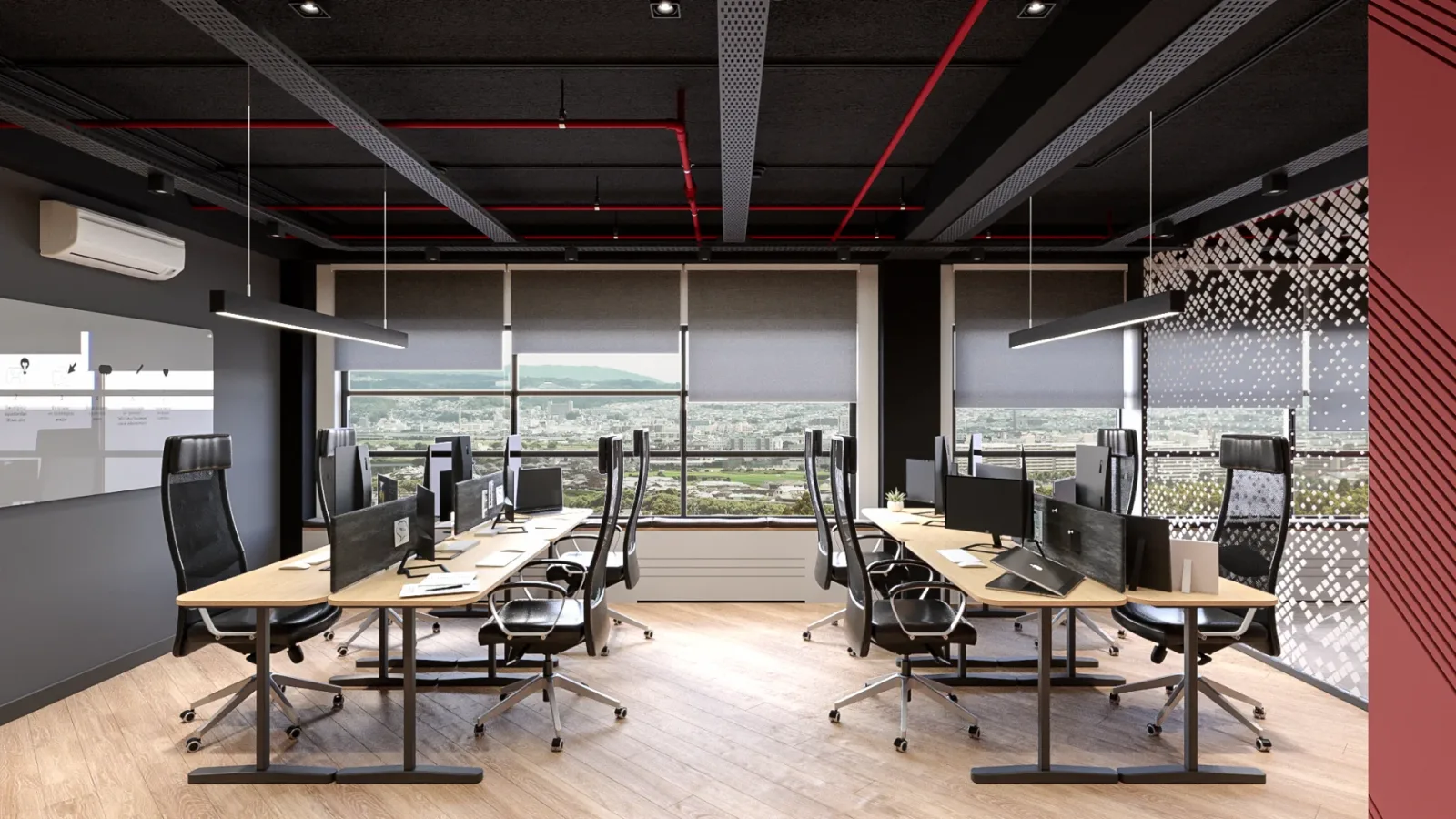 Office decors, General manager room, Ankara interior design, Ankara interior design, Law office design
