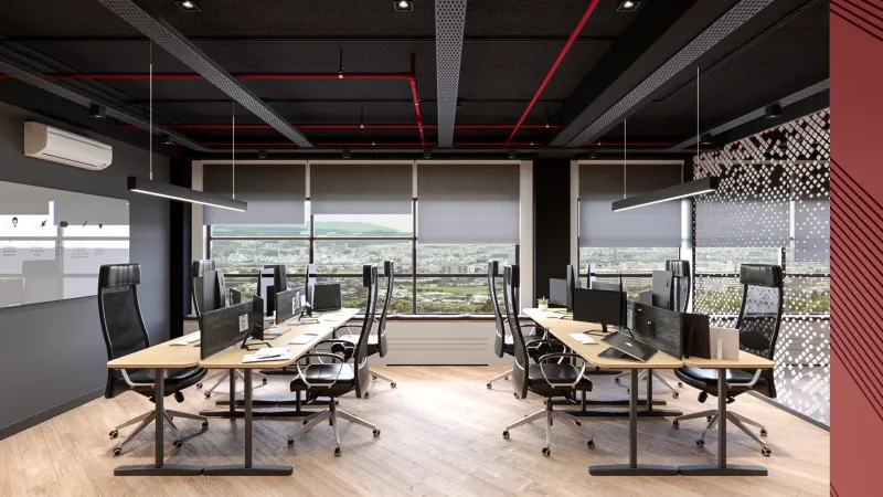 Office decors, General manager room, Ankara interior design, Law office design
