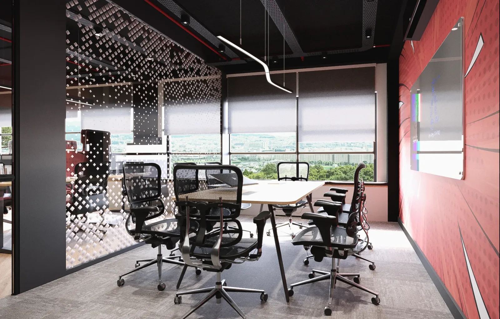 Office decors, General manager room, Ankara interior design, Ankara interior design, Law office design