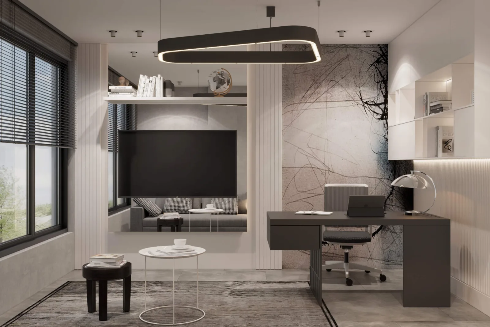 Ankara interior design, Simple office designs, Executive room designs, Office decors