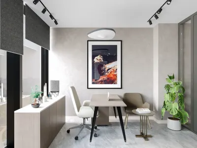In general terms, we brought our minimalist office concept to life as a qualified interior design where form and function achieve flawless harmony, and aesthetic values are meticulously blended with practical usage requirements. Throughout this profound process, as the Umut GÜRLER Interior Architecture | Ankara Interior Architecture team, we are honored to welcome you, our esteemed stakeholders, at our Cubes Ankara location with our carefully planned plaza office decoration applications.
