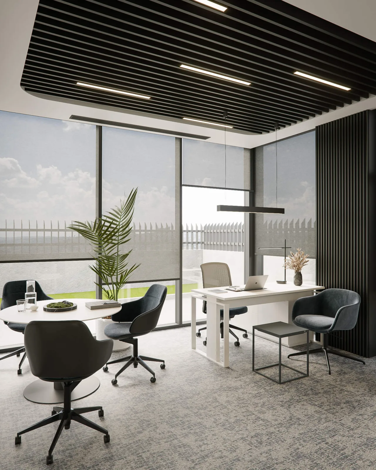 Office room designs, Ankara modern office designs, Office decoration ideas