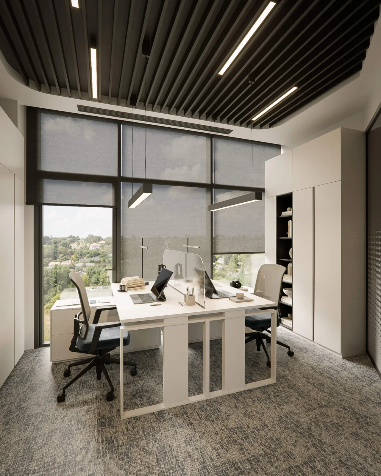 Office room designs, Ankara modern office designs, Office decoration ideas