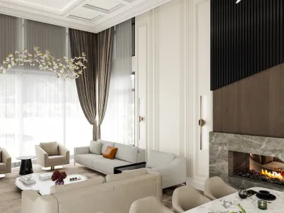 Natamam villa Detayı - Natamam villa | Ankara iç mimarlık