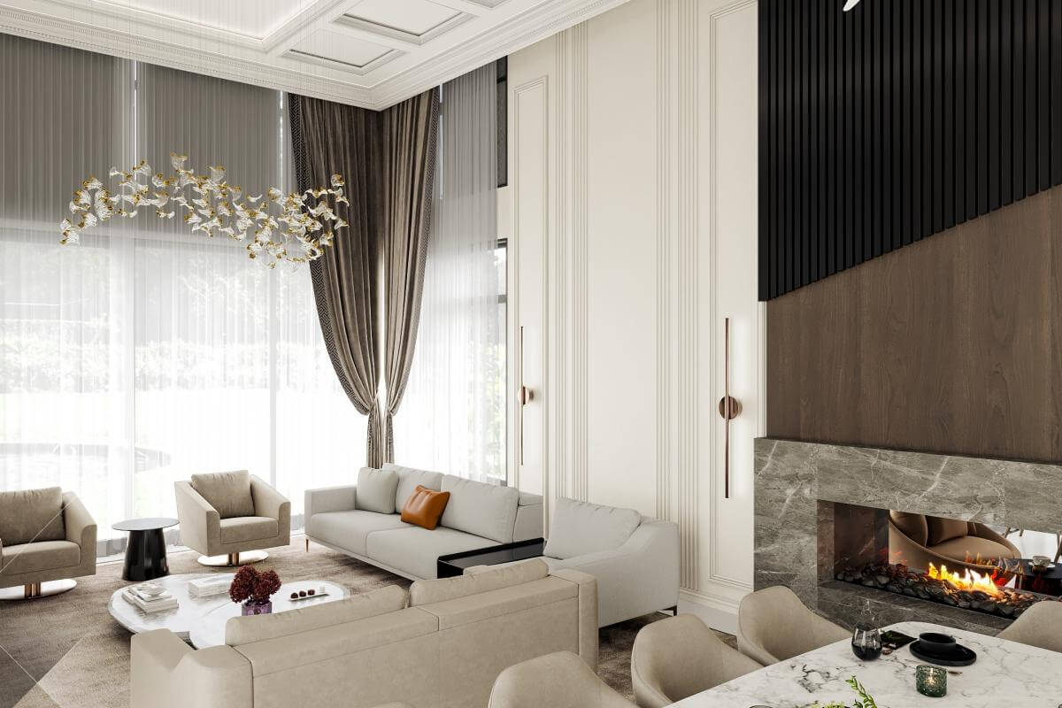 Villa iç dekorasyon Detayı - Villa iç dekorasyon | Villa iç dekorasyon