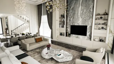 Santra Villa – Ankara Villa Tasarım, Lüks Villa Ankara ve Natamam Villa (Santra Villa, Çayyolu, Ankara) - Görsel 8