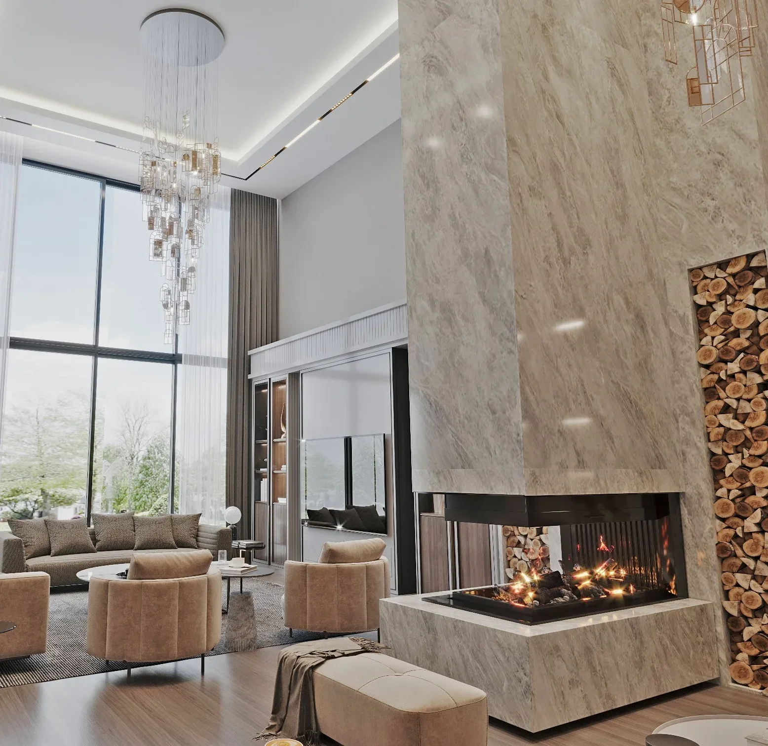Ev tadilat, Villa tasarım, Natamam villa, Ankara villa dekorasyon, Lüks ev mimari