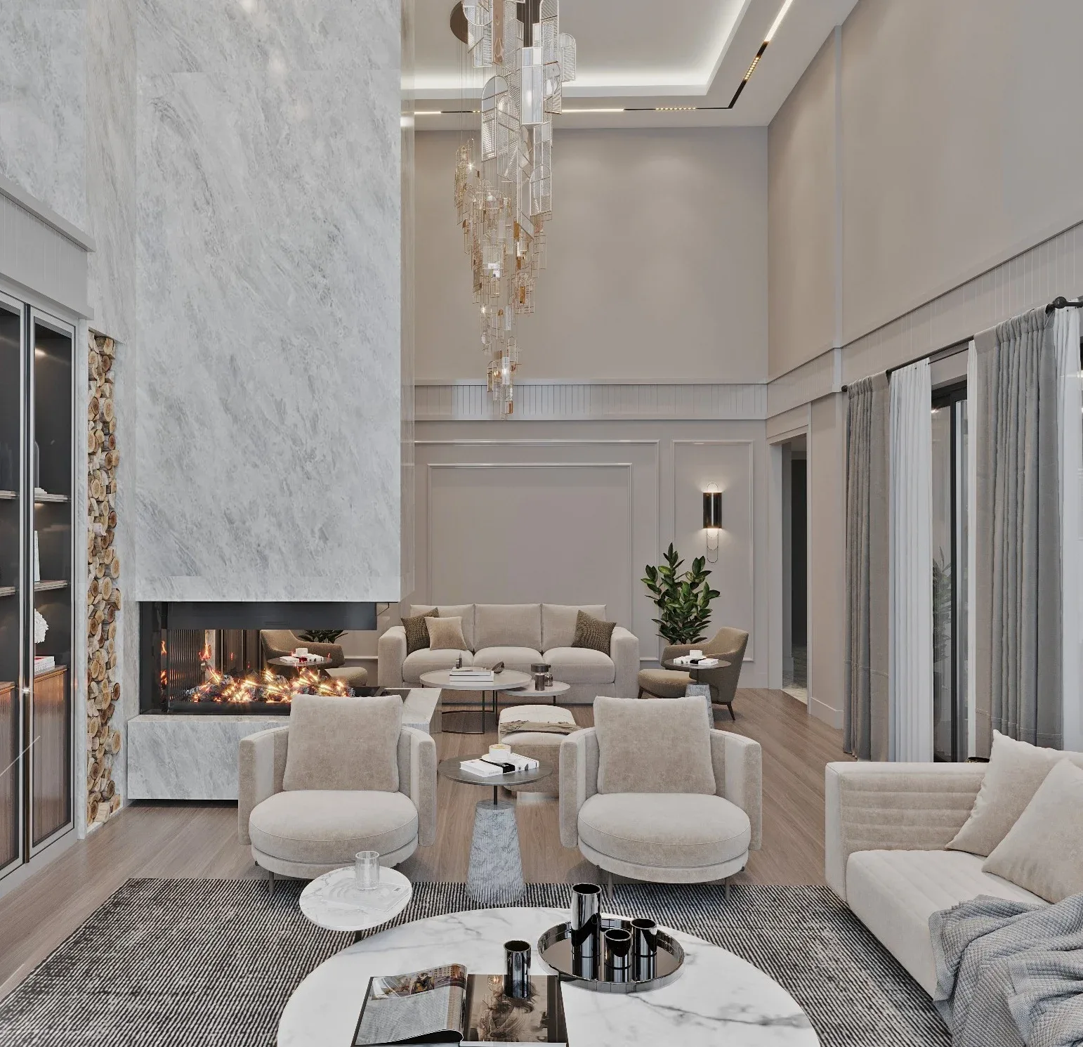 Ev tadilat, Villa tasarım, Natamam villa, Ankara villa dekorasyon, Lüks ev mimari