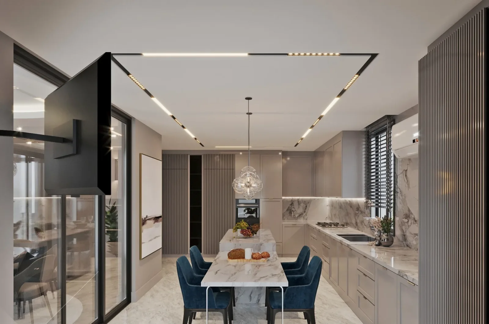Ev tadilat, Villa tasarım, Natamam villa, Ankara villa dekorasyon, Lüks ev mimari