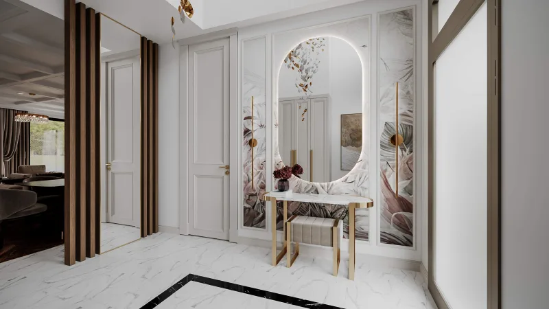 Natamam Villa, Ankara home interior design, Luxury house inside