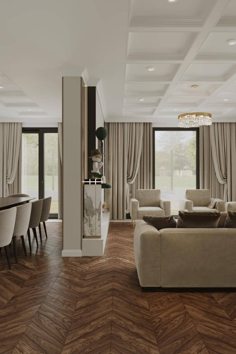 Lüks villa içi Detayı - Lüks villa içi | 2024 lüks villa trendleri
