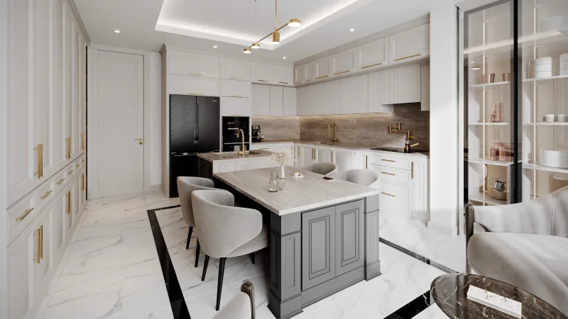 Natamam Villa, Ankara home interior design, Luxury house inside