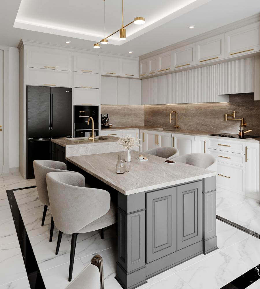 Lüks villa içi Detayı - Lüks villa içi | lüks konut projeleri