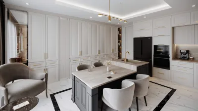 Quarte Life Villa – Mutfak Tasarımı, Natamam Villa ve Ev Tasarım (Quarte Life, İncek, Ankara) - Görsel 9