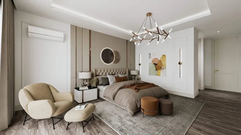 Natamam Villa, Ankara home interior design, Luxury house inside