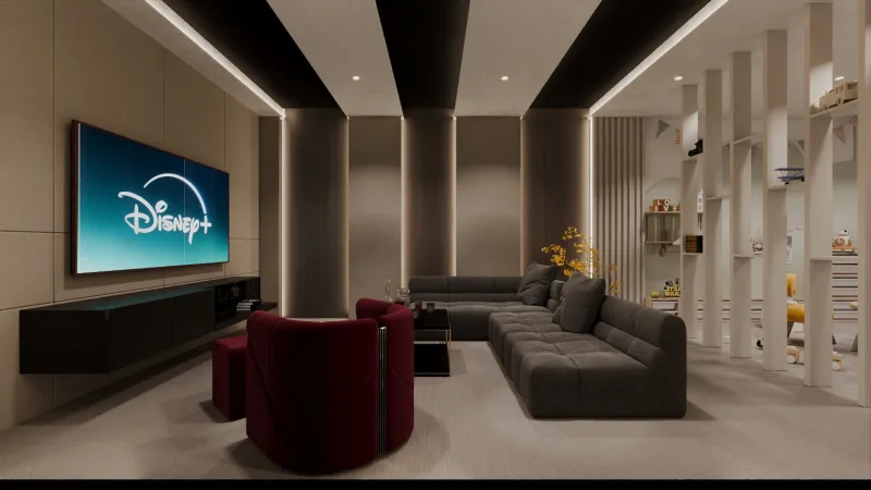 Natamam Villa, Ankara home interior design, Luxury house inside