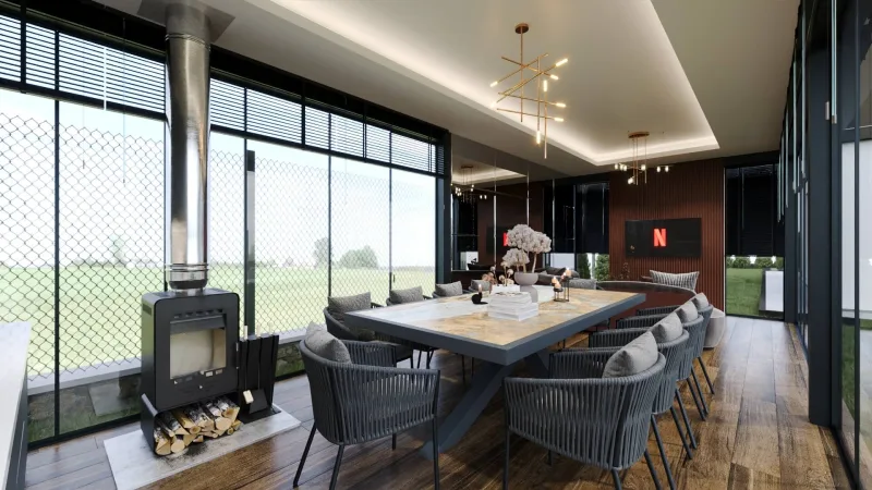 Natamam Villa, Ankara home interior design, Luxury house inside