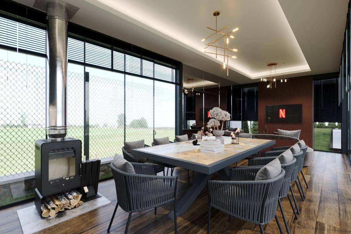 Lüks villa içi Detayı - Lüks villa içi | lüks villa iç tasarım