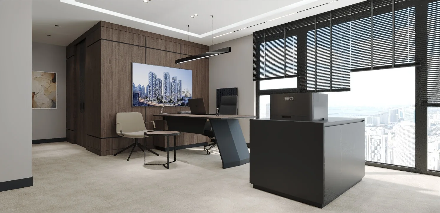 Office decoration in ankara, Office design ankara, Office design decoration, Luxury office decoration ankara