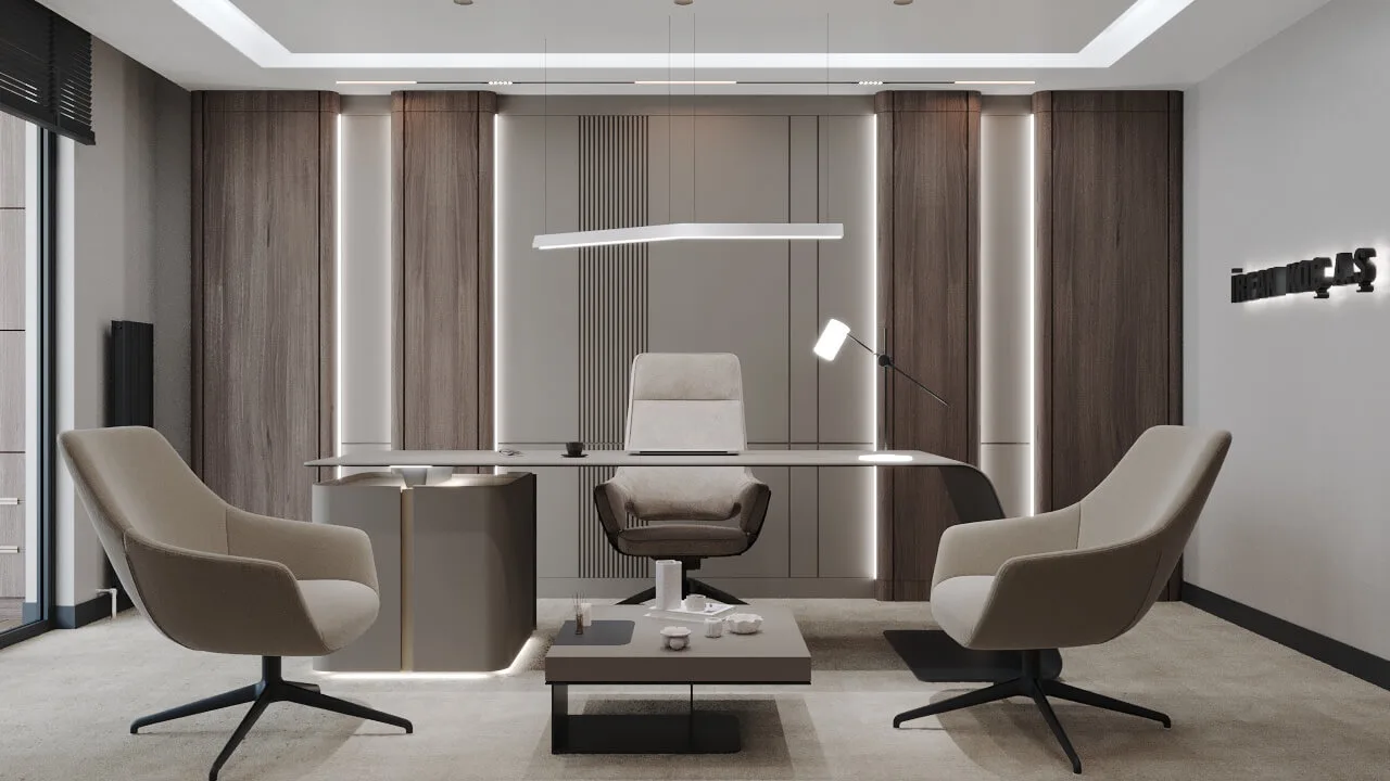 Office decoration in ankara, Office design ankara, Office design decoration, Luxury office decoration ankara
